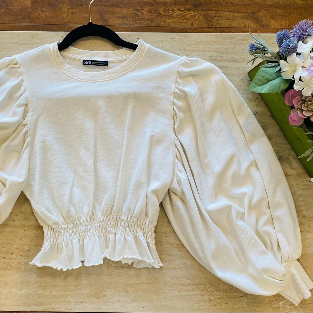 Zara crop sweater